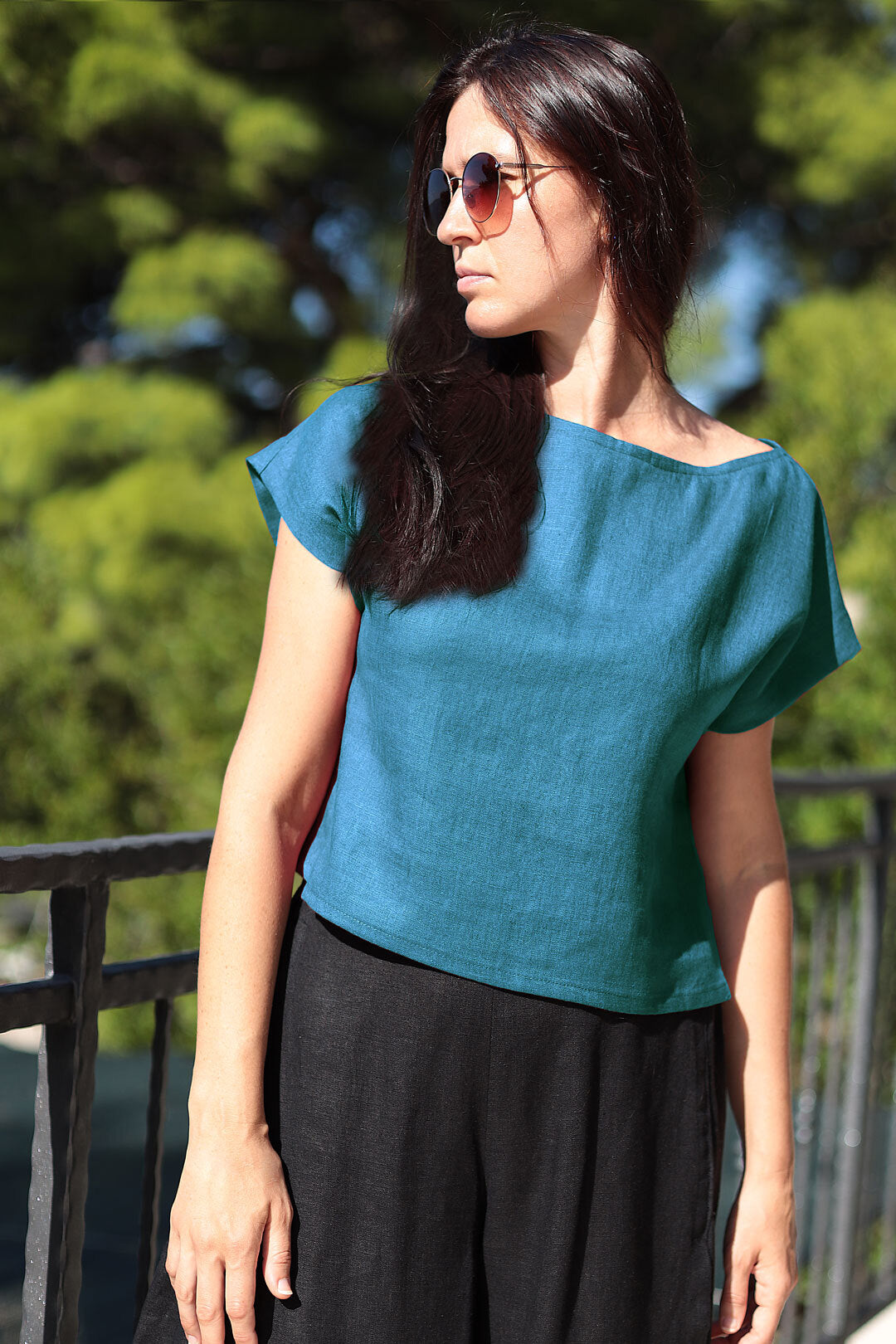 Bohemia linen T-shirt