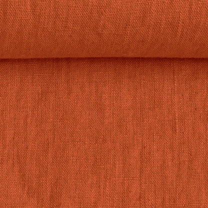 Linen fabric reddish 200 g/m²
