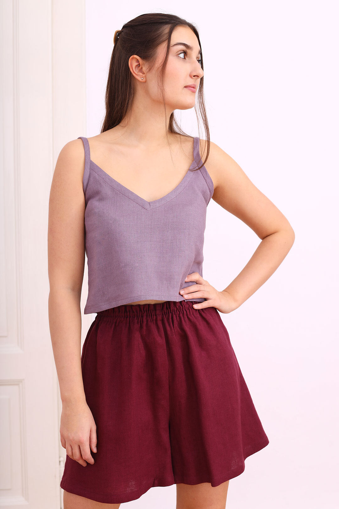 Bohemia linen shorts