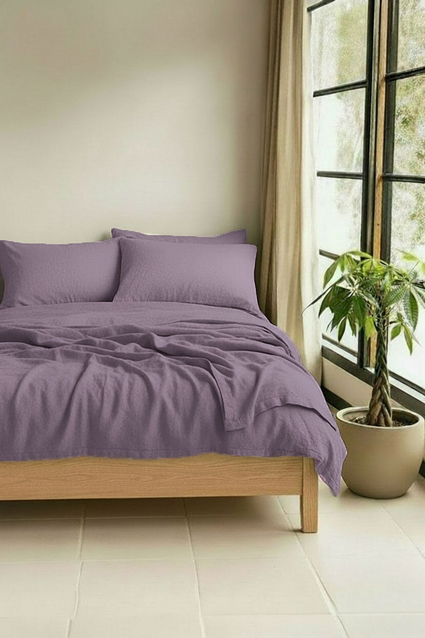 Czech linen duvet cover and pillowcase