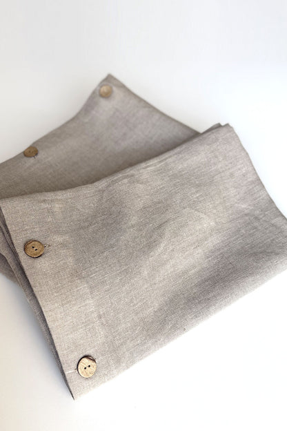 Czech linen duvet cover and pillowcase