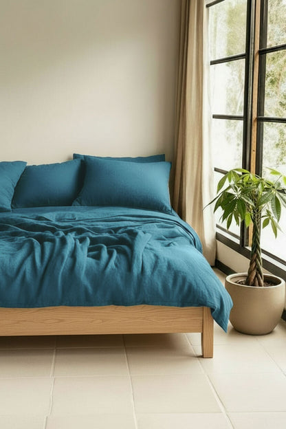 Czech linen duvet cover and pillowcase