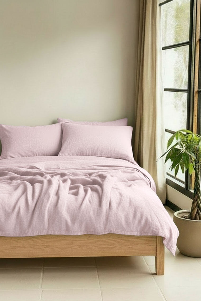 Czech linen duvet cover and pillowcase