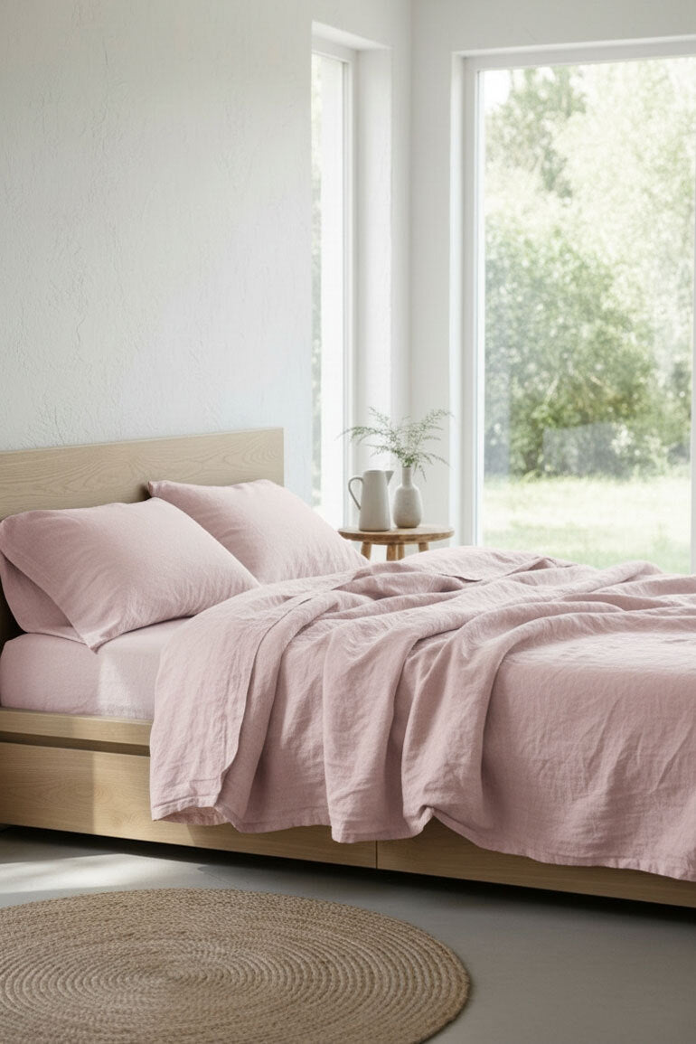 Czech linen duvet cover and pillowcase