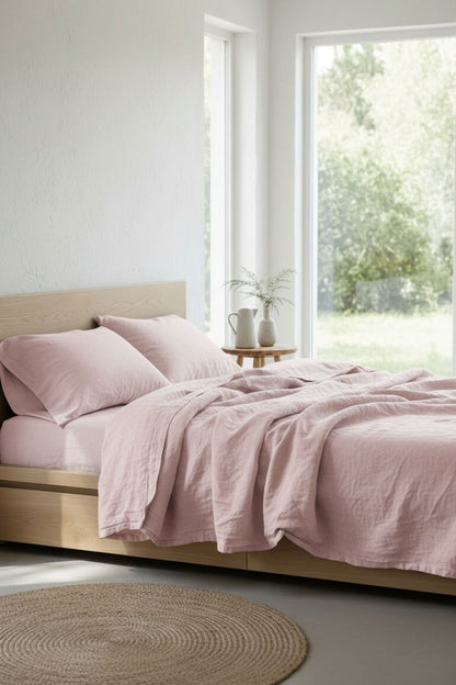 Czech linen duvet cover and pillowcase