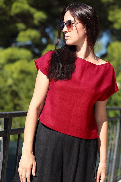 Bohemia linen T-shirt