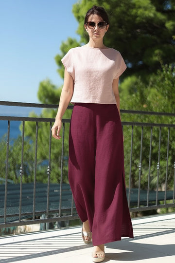 burgundy / 34/36