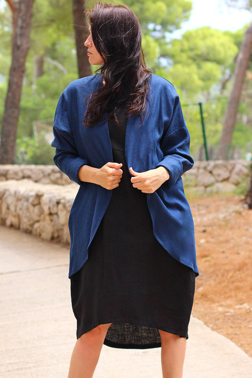 Linen cardigan