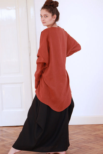 Linen cardigan