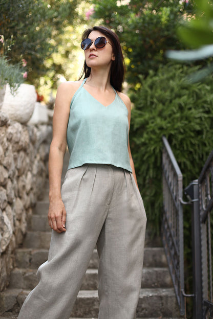 Linen top
