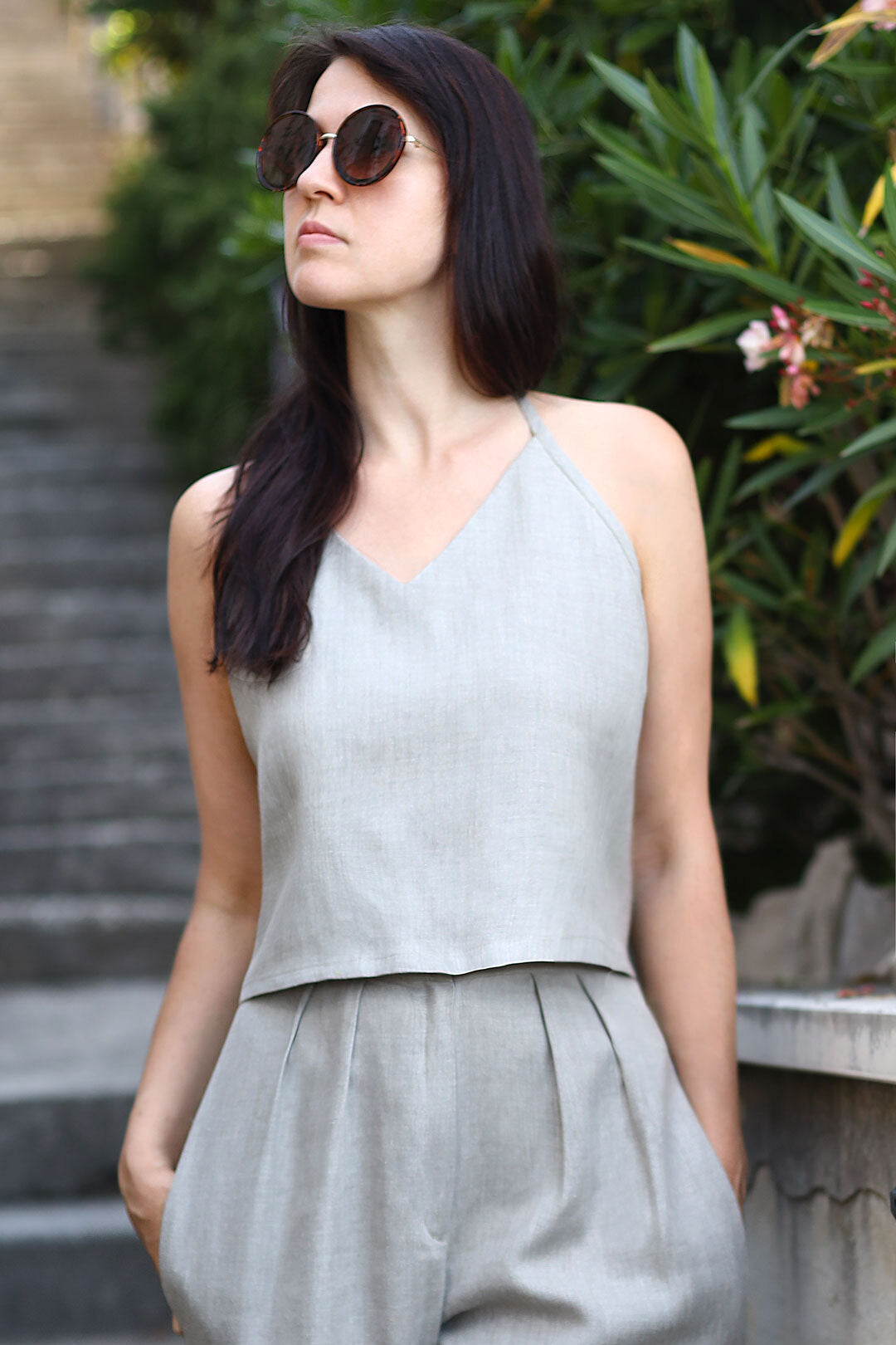 Linen top