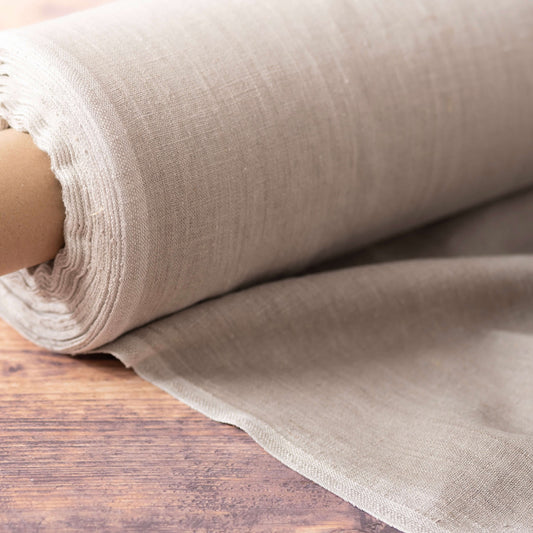 Linen fabric natural 200 g/m²