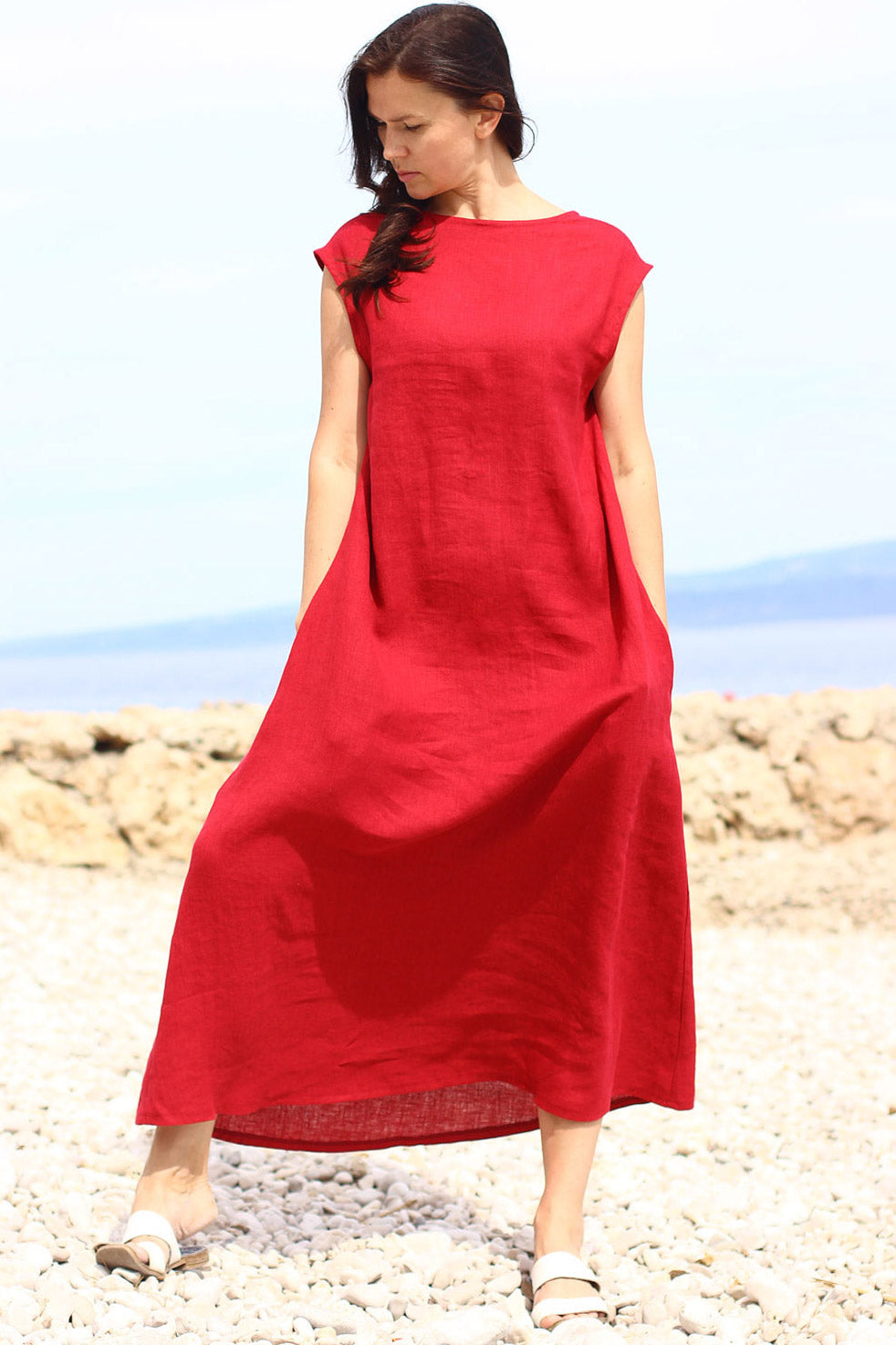 Favorite linen maxi dress | Lotika Favorite linen maxi dress | Lotika