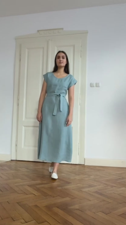 Favorite linen maxi dress