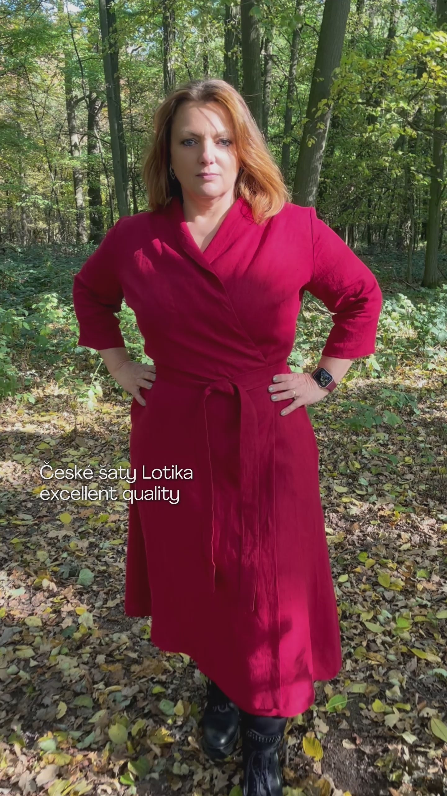 Linen wrap maxi dress Lotika